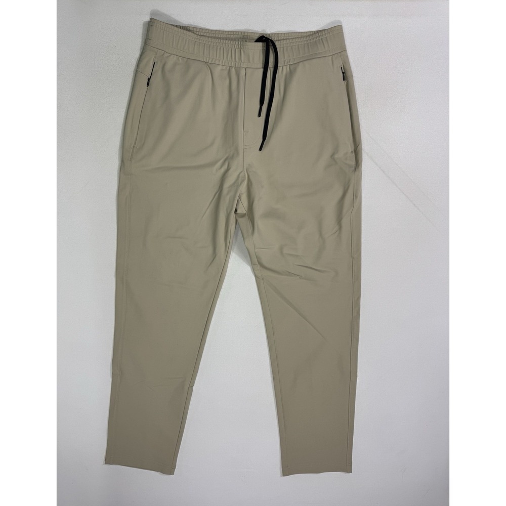 Public Rec All Day Every Day Pants Mens 34x32 Khaki Beige Athletic Jogger Nylon